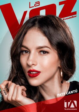 Portada - La Voz Ecuador II (Paty Cantú)