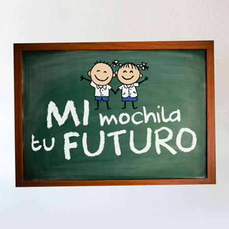 Propuesta Logotipo - Mi Mochila Tu Futuro - Campaña Publicitaria