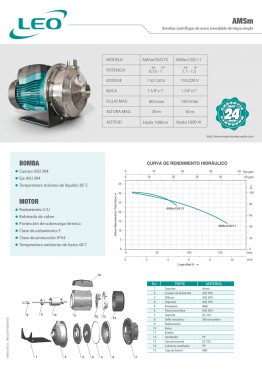 Ficha técnica bomba - Leo - Material Publicitario