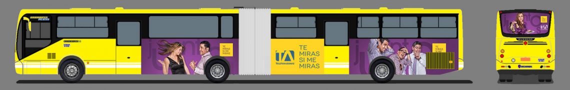 Gigantografías Metrobus - Teleamazonas - Campaña Publicitaria