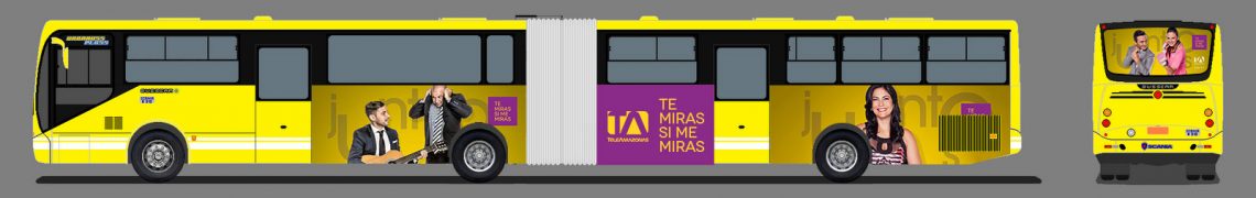 Gigantografías Metrobus - Teleamazonas - Campaña Publicitaria