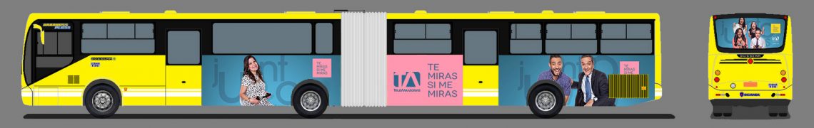 Gigantografías Metrobus - Teleamazonas - Campaña Publicitaria