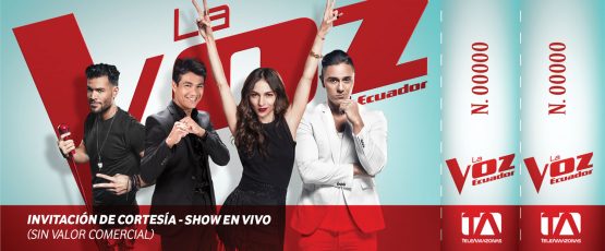 Ticket - La Voz Ecuador II