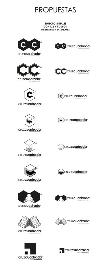 Propuestas Logotipo - Cruz Cuadrada - Identidad Corporativa