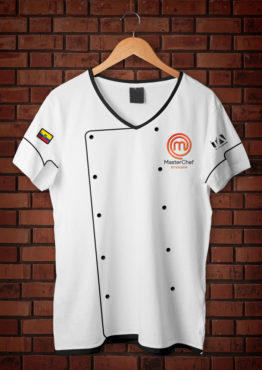 MasterChef Ecuador Estreno Campaña Publicitaria Vladimir Zambrano Camiseta