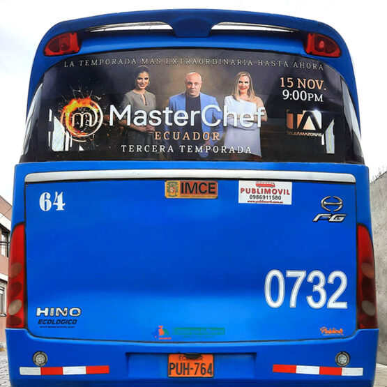 MasterChef Ecuador (Tercera Temporada) - Bus