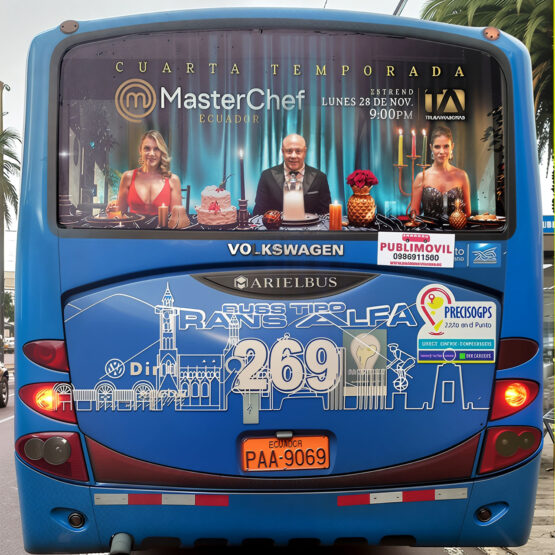MasterChef Ecuador (Cuarta Temporada) - Buses